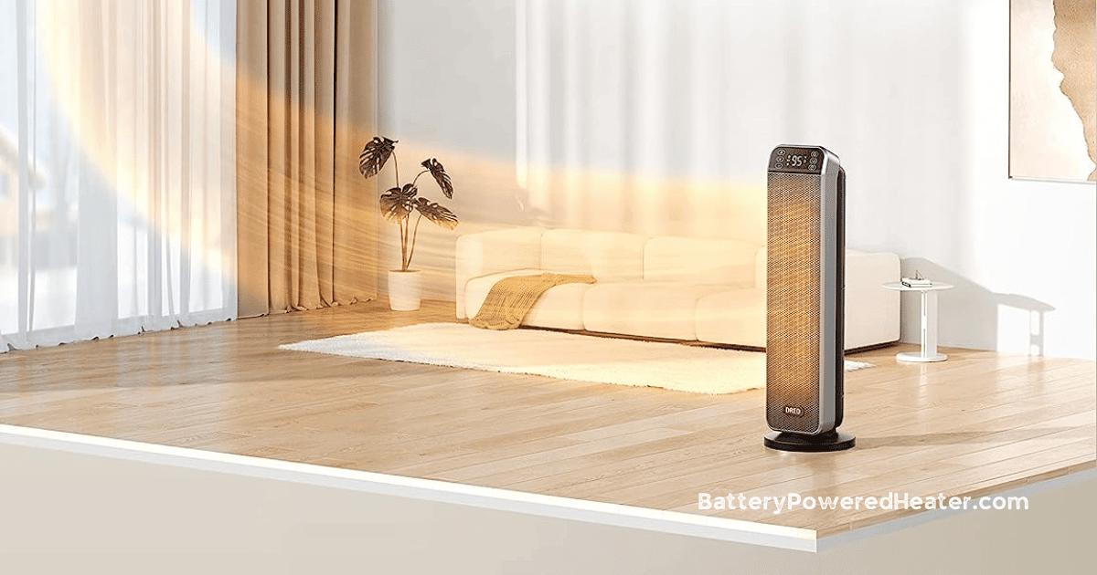 Dreo Solaris Max Space Heater with 70°Oscillation: The Perfect Addition to Your Winter Essentials 4